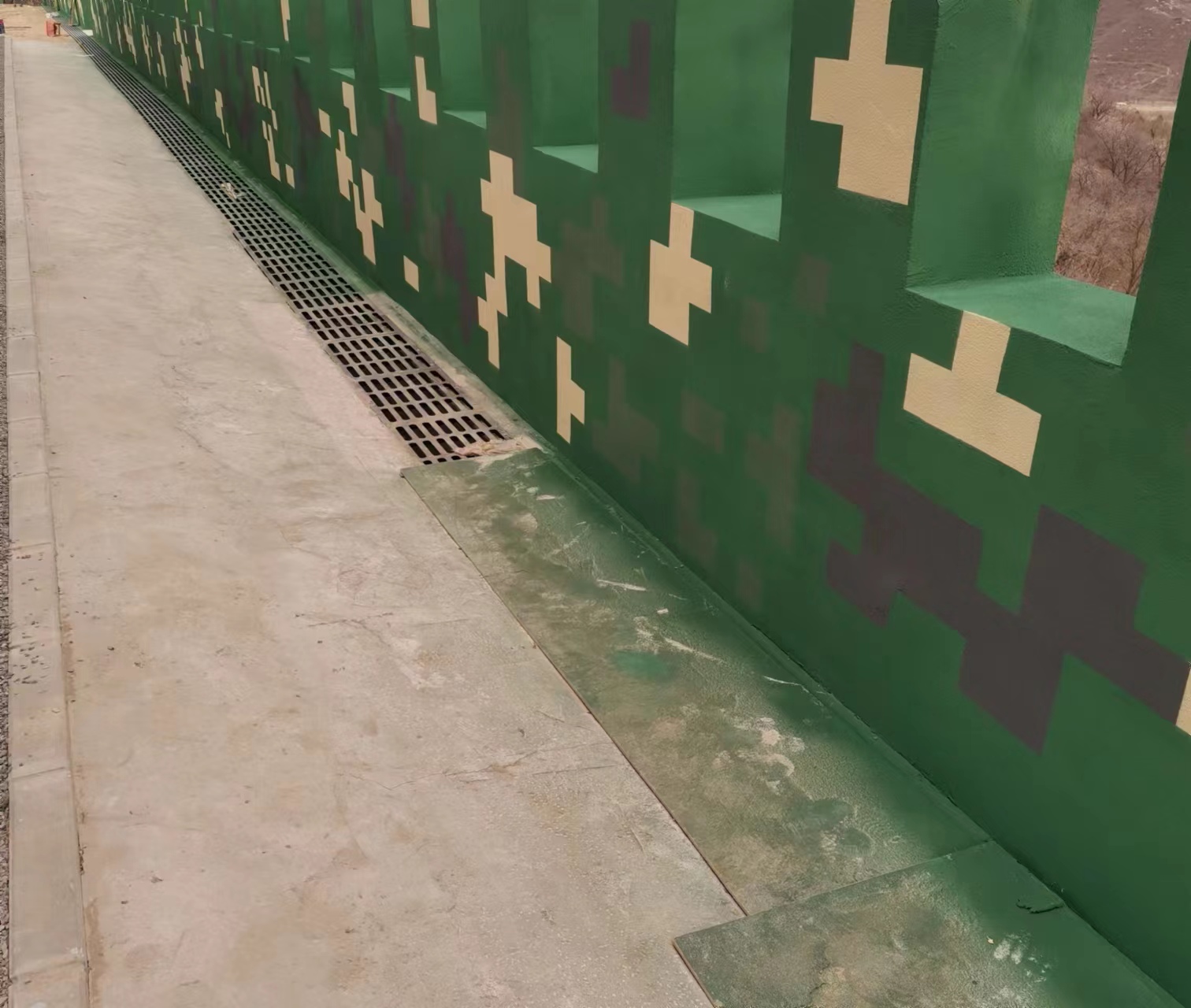 滨州围墙迷彩喷涂,数迷彩漆